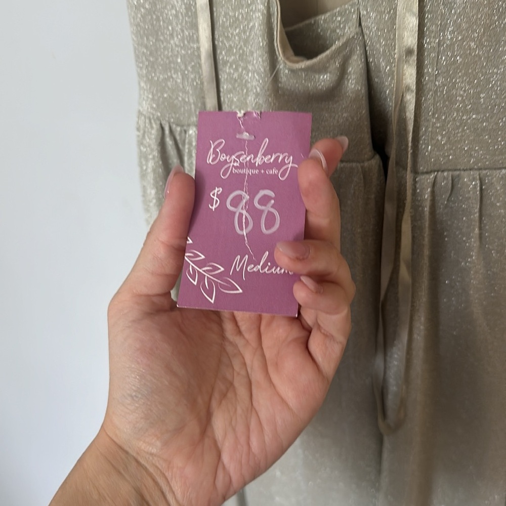 NWT GLITTER JUMPSUIT! - Picture 5 of 6